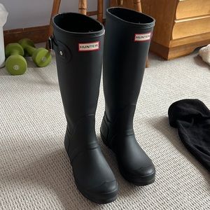 Hunter Boots Black Matte